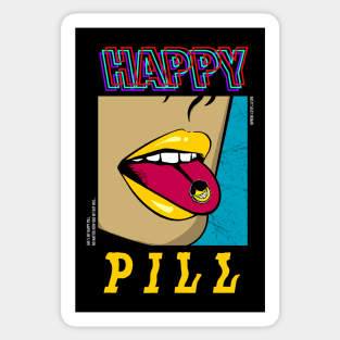 Happy Pill Sticker